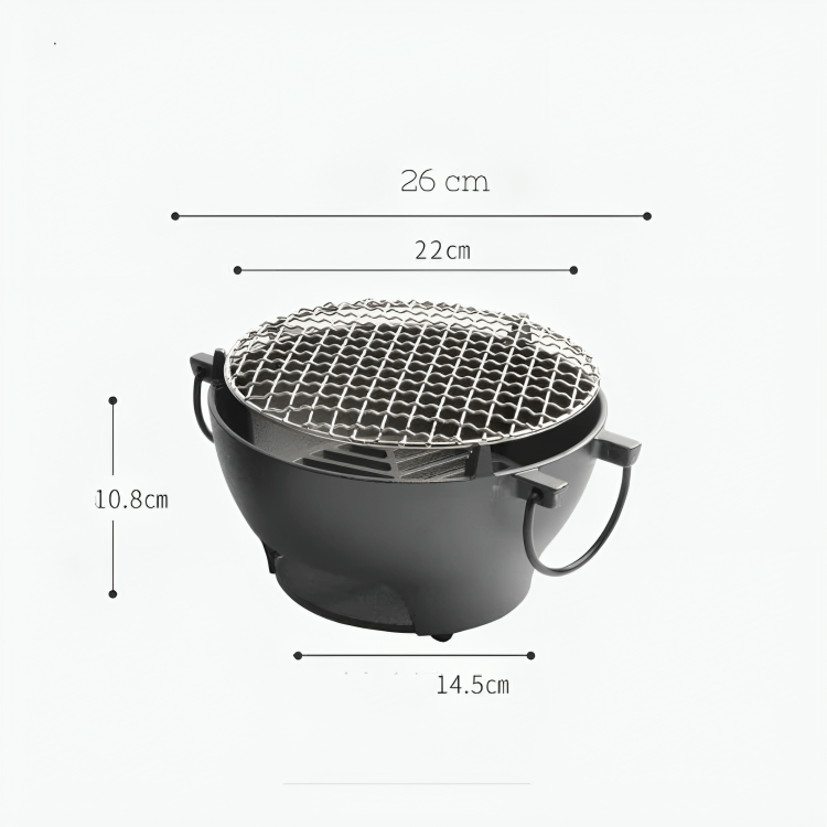 Multi-Functional Cast Iron Griller