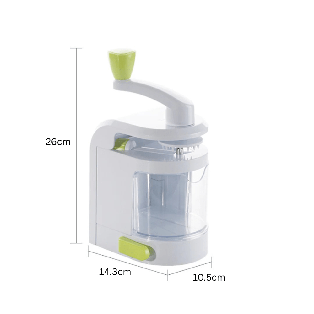 Multi-Functional Hand Crank Vegetable and Fruit Spiral Cutter (27cm)