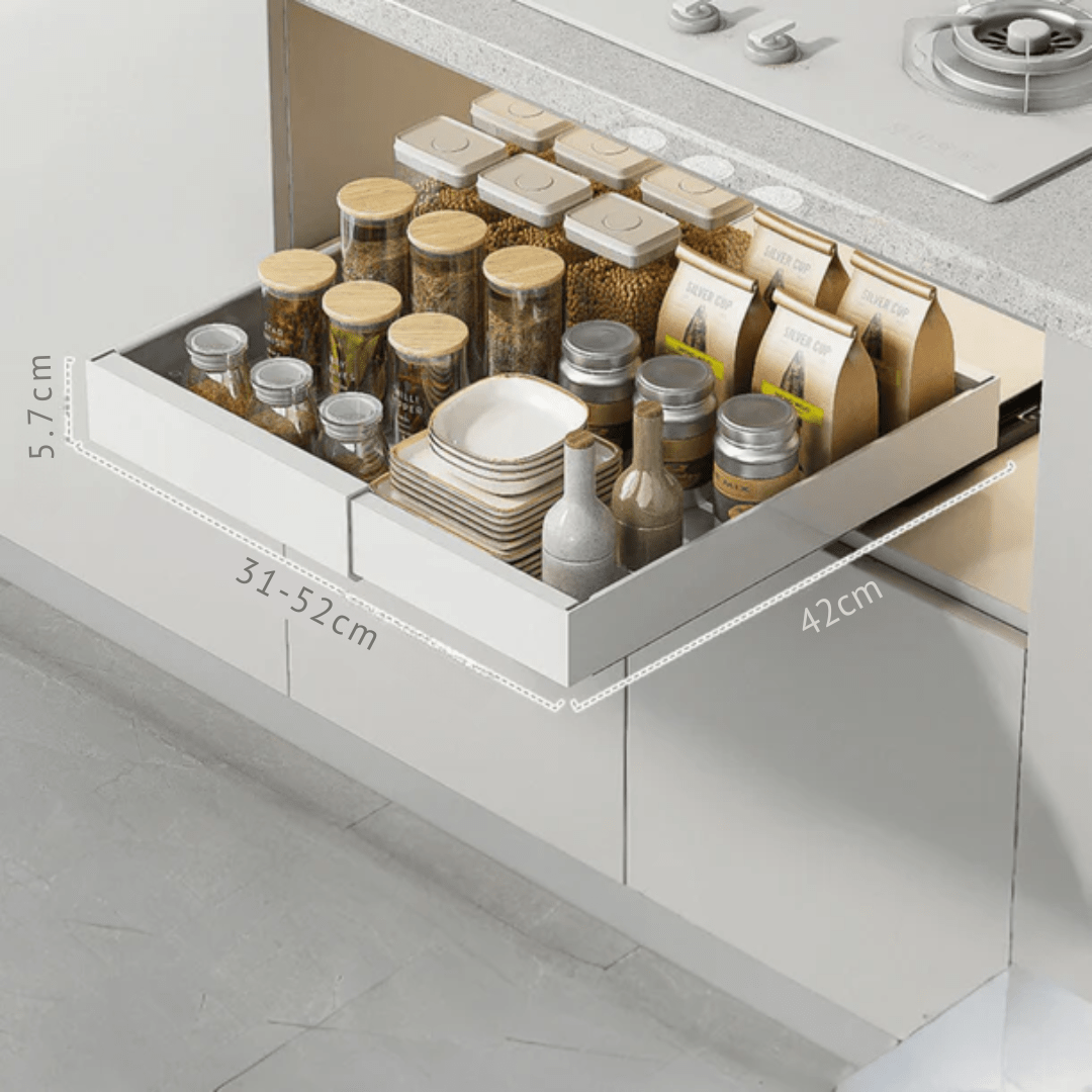 Slide-Pro Pull-Out Cabinet Organizer