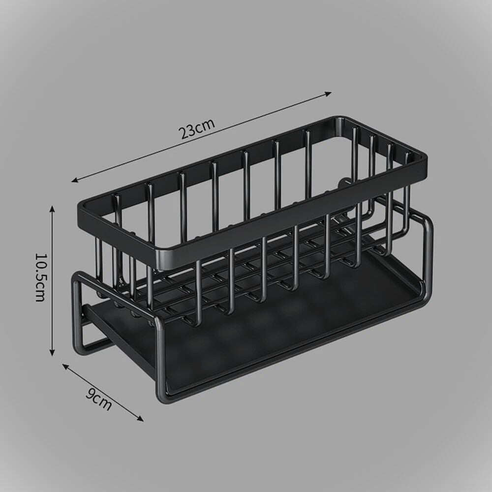 Multi-Functional Carbon Steel Storage Rack with Drain