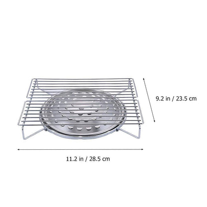 Portable Stainless Steel BBQ Grill Set