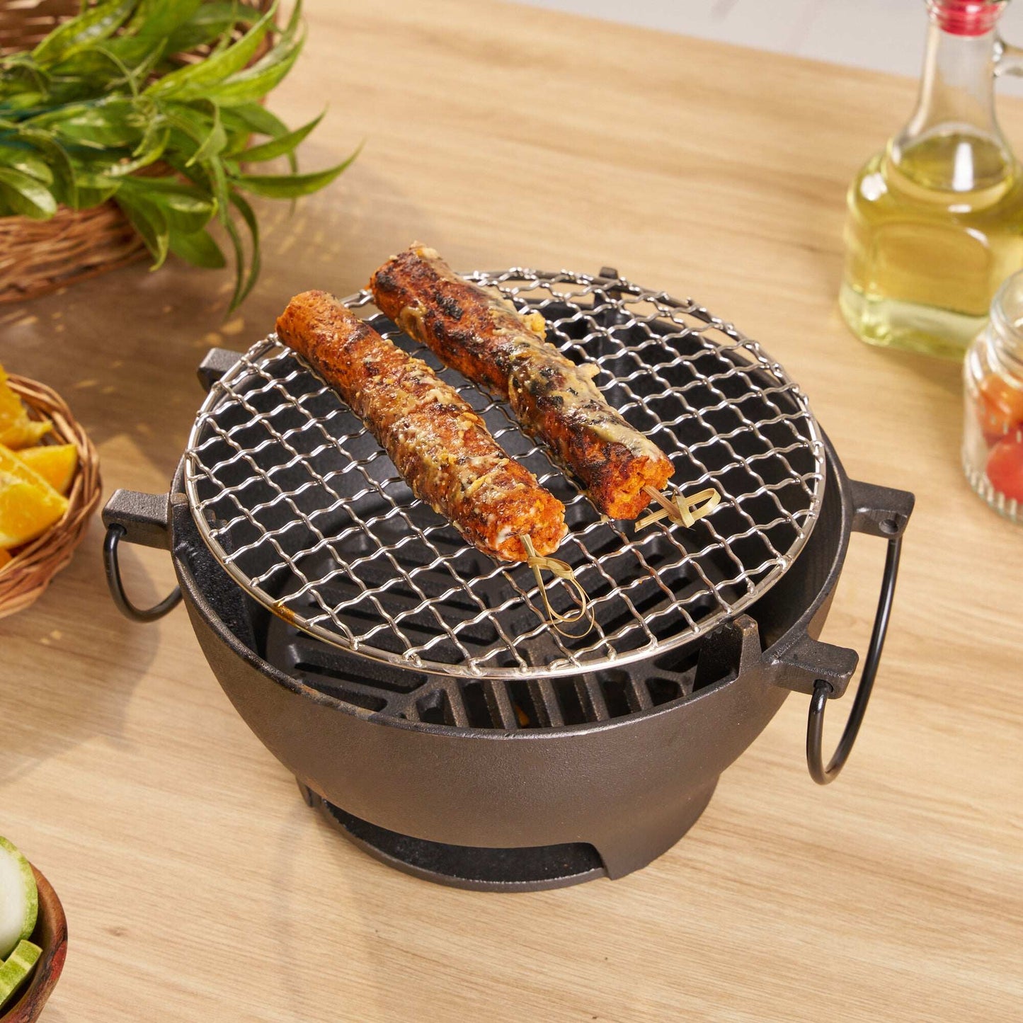 Multi-Functional Cast Iron Griller