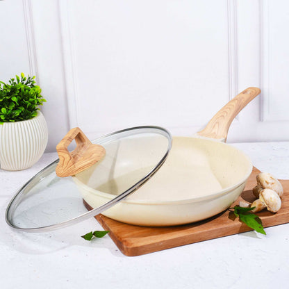 Lightweight Non-Stick Frying Pan With Lid