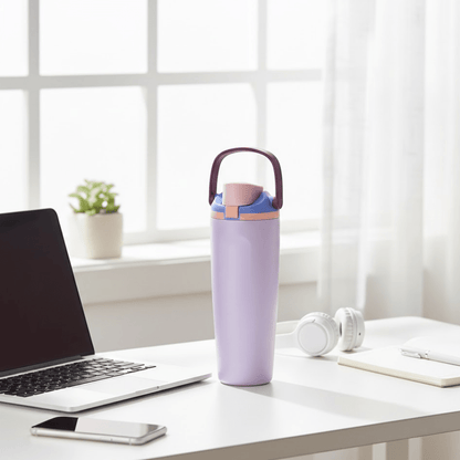 Stainless Steel Insulated Bottle with Secure Lock Lid and Straw(1200ml)