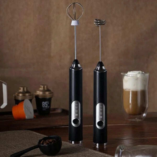 2-in-1 Whisk & Beater | Easy to Clean | Café Vibes Anywhere
