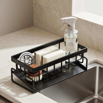 Multi-Functional Carbon Steel Storage Rack with Drain
