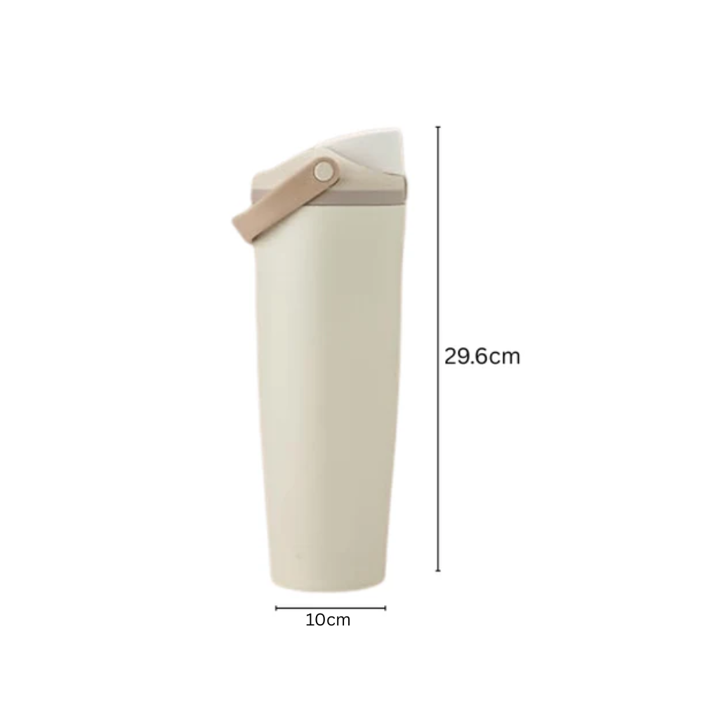 Stainless Steel Insulated Bottle with Secure Lock Lid and Straw(1200ml)