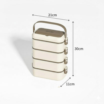 Multi-Layer Stainless Steel Multi-Compartment Insulated Lunch Box