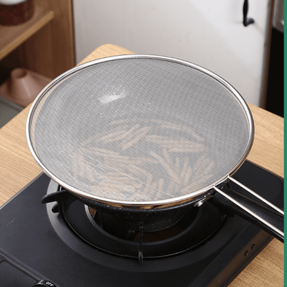 Premium Stainless Steel Oil Splash Guard