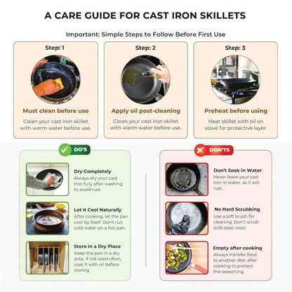 Multi-Functional Cast Iron Griller