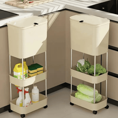 Multi-layer Separation Storage Cart