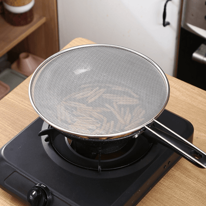 Premium Stainless Steel Oil Splash Guard