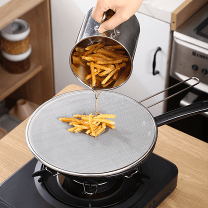 Premium Stainless Steel Oil Splash Guard
