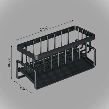 Multi-Functional Carbon Steel Storage Rack with Drain
