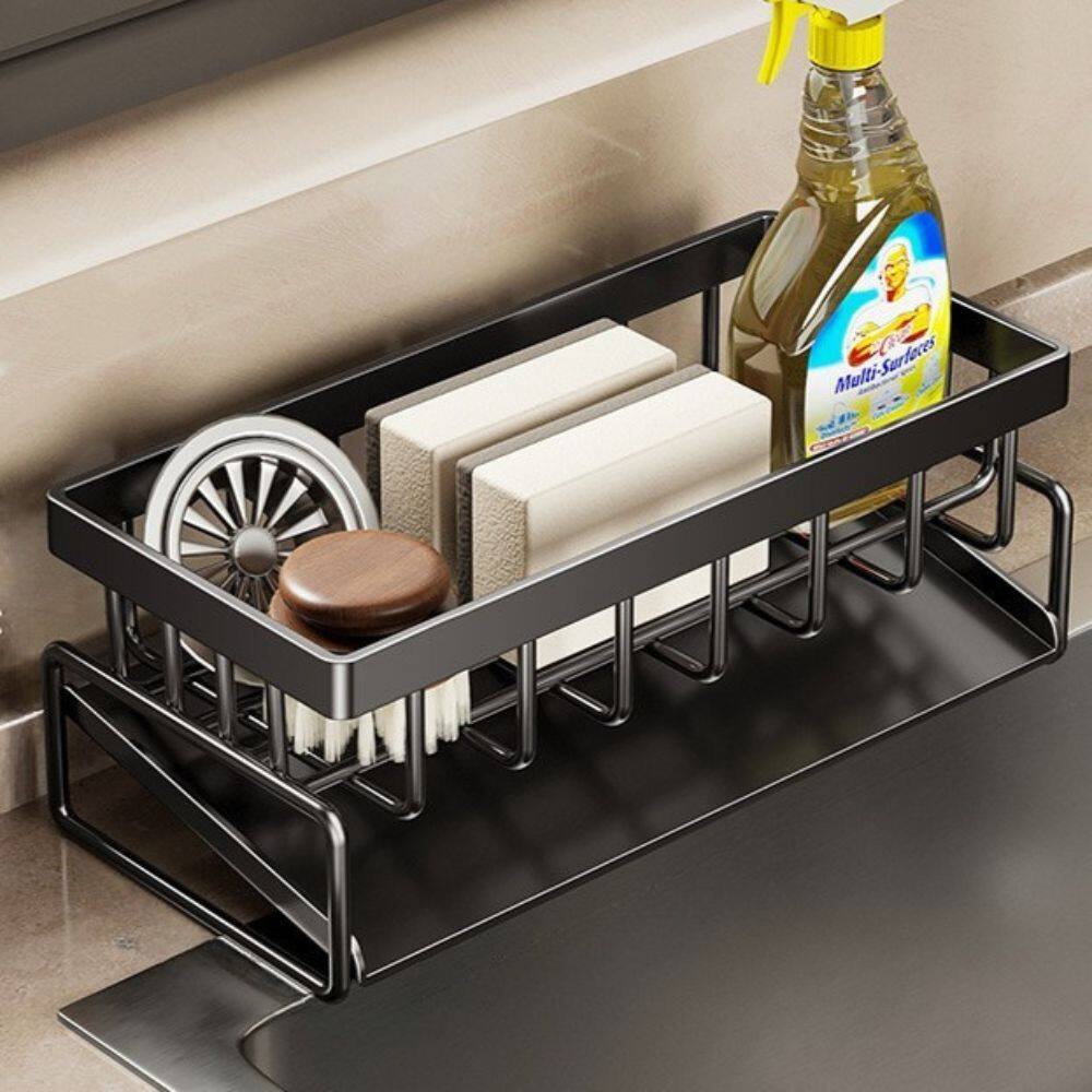 Multi-Functional Carbon Steel Storage Rack with Drain