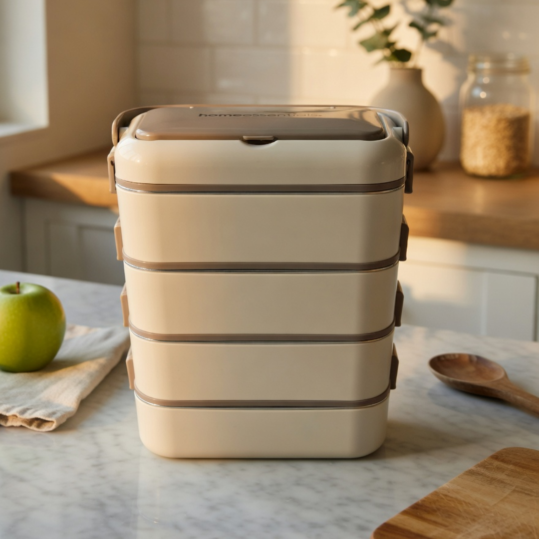 Multi-Layer Stainless Steel Multi-Compartment Insulated Lunch Box