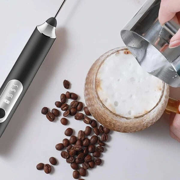 2-in-1 Whisk & Beater | Easy to Clean | Café Vibes Anywhere