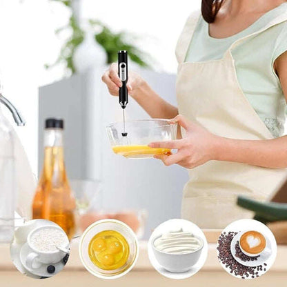 2-in-1 Whisk & Beater | Easy to Clean | Café Vibes Anywhere